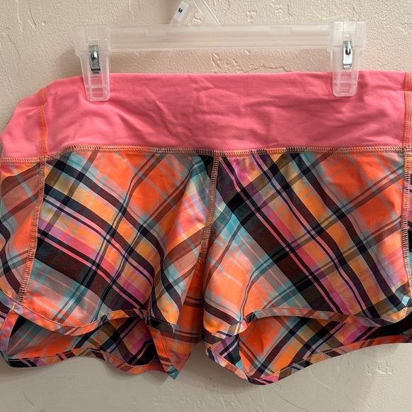 Colorful Plaid Women's Shorts - Picture 1 of 2